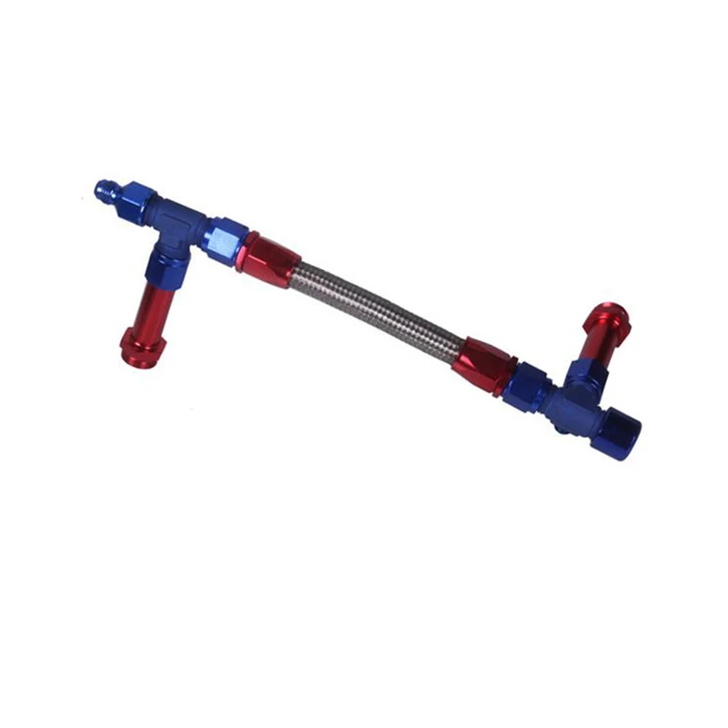 

Oil Cooler Hose AN8 Modification Parts Threaded Braided Hose Oil Cooler Oil Pipe for Holley inator 4500 7/8inch-20