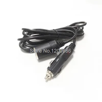 3m 15a 1 5mm2 12v24v male female extension car power supply wire harness for gps back up camera car cigarette