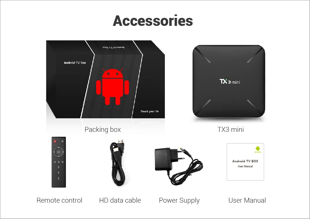 T95ZPlus Android tv Box французский арабский IP tv подписка Neo tv pro 1300 Live 2000 VOD Amlogic S912 2G/16G H.265 WiFi BT4.0 4K коробка