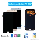 Оригинальный ЖК-дисплей Super AMOLED 5,2 дюйма для Samsung Galaxy A5 2017 A520 A520F, зеркальный ЖК-дисплей, сенсорный экран, дигитайзер в сборе, протестирован