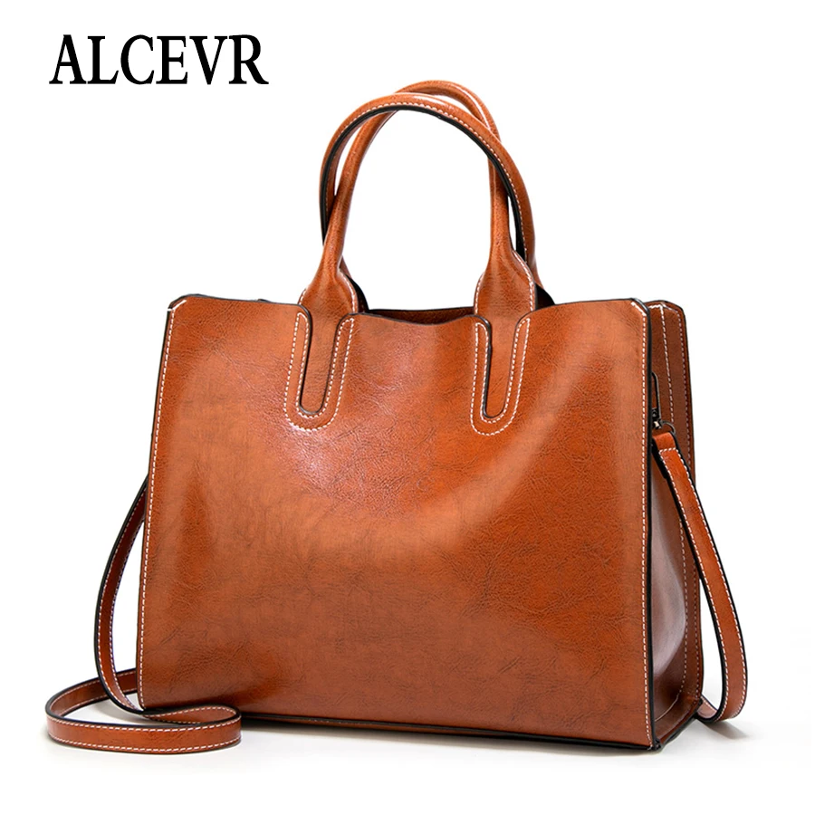 ALCEVR модные сумки с верхней ручкой для женщин сумка через плечо из искусственной