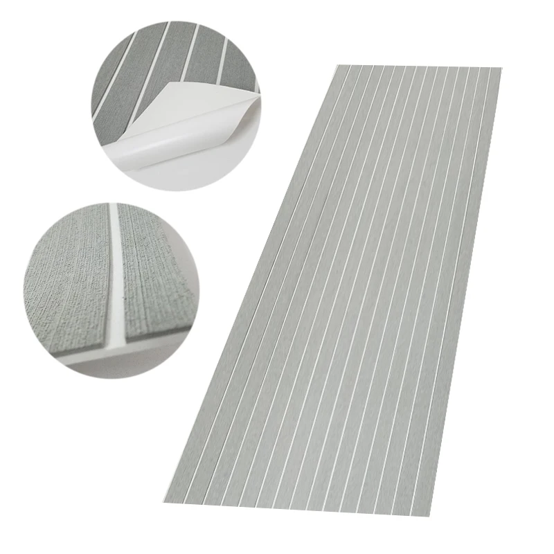 Искусственный Тиковый настил из вспененного этилвинилацетата светильник-серый