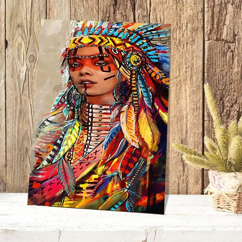 Goedkoop Wall Art Canvas Inheemse Indiase Schilderkunst Posters Prints Art Painting Voor Woonkamer Home Decor 1T