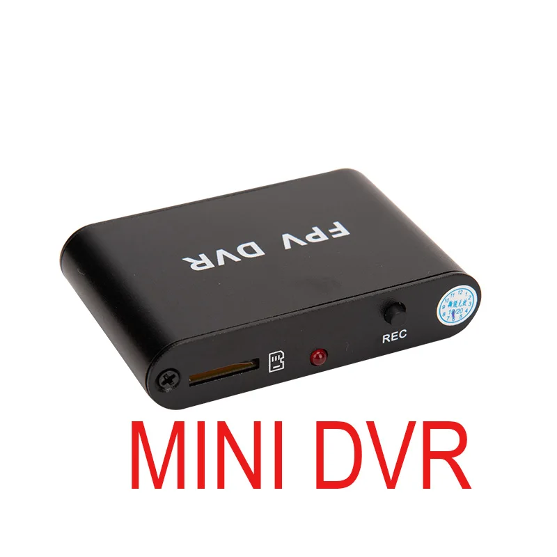 Бесплатная доставка микро 1CH HD DVR с кабельным комплектом AV рекордер 30f/s FPV