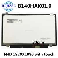 new lcd touch screen b140hak01 0 for lenovo thinkpad t480 t480s 19201080 14 0 lcd screen