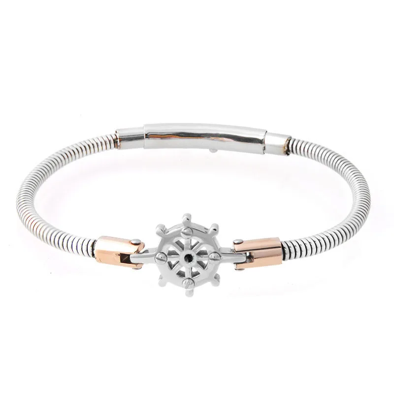 Runda 2020 мода нержавеющая сталь Руль весна браслеты для мужчин Якорь Ювелирные