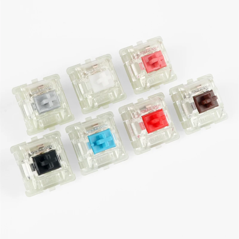 Оригинальные переключатели Cherry MX RGB 3pin SMD коричневые красные синие механические