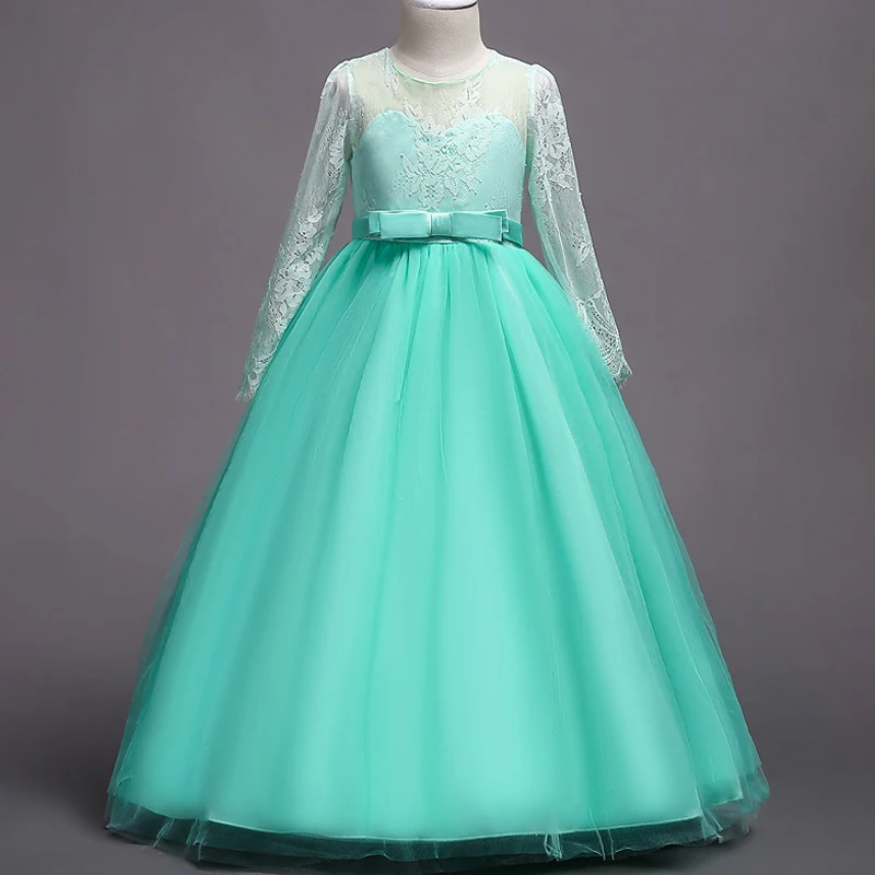 Великолепное платье для причастия открытое кружевное принцессы косплея 2019 г.