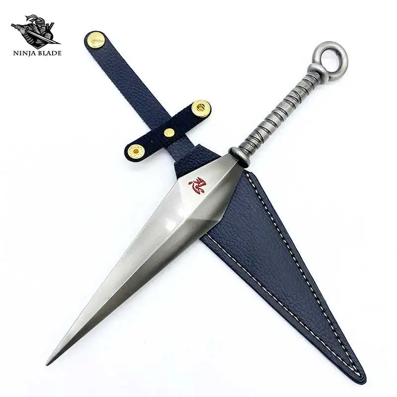 Нож для косплея Narutokunai Asuma Chakara Blade Minato Kunai Dragon Dagger металлическая модель