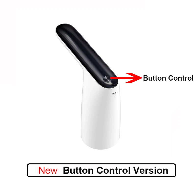 New Button Control XIAOMI 3LIFE водяной насос автоматический USB мини сенсорный выключатель беспроводной Перезаряжаемый Электрический диспенсер водяной насос с usb-кабелем - Цвет: New Button Control