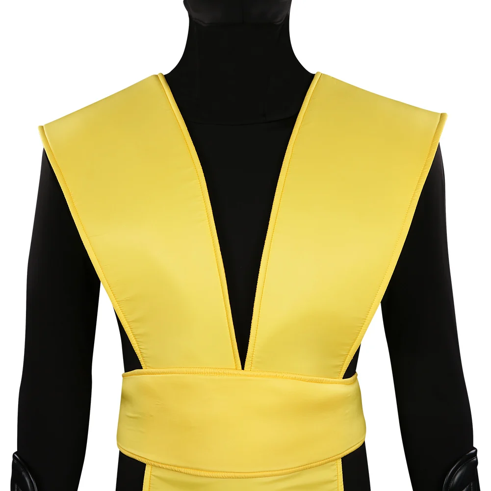

Mortal Kombat Scorpion Cosplay Costume Outfits Halloween Carnival Suit