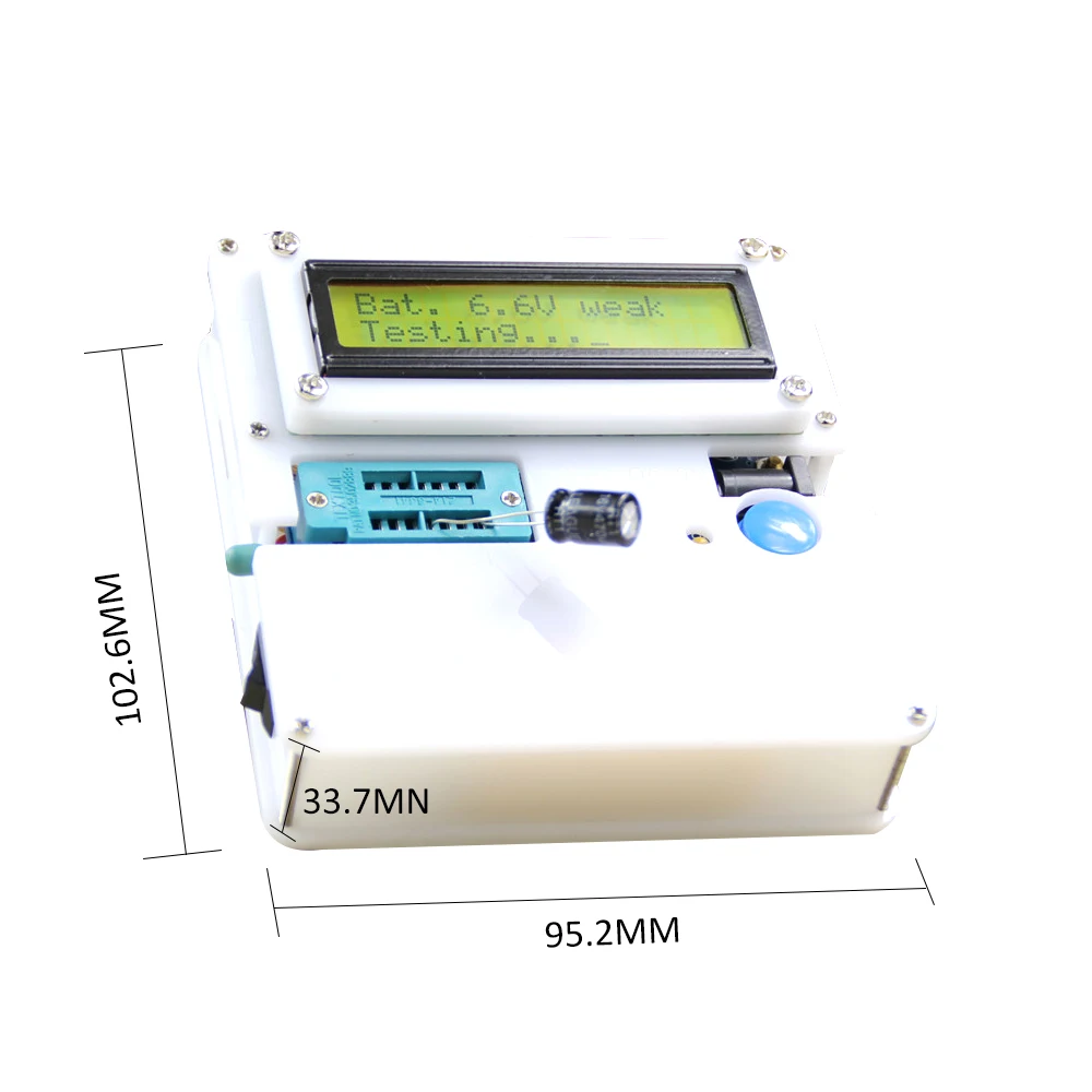 Многофункциональный транзисторный тестер DIY комплект резистор конденсатор