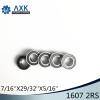 1607 2rs abec 1 10pcs 716x2932x516 inch shielded ball bearings 11 11mm x 23 02mm x 7 938mm 1607rs