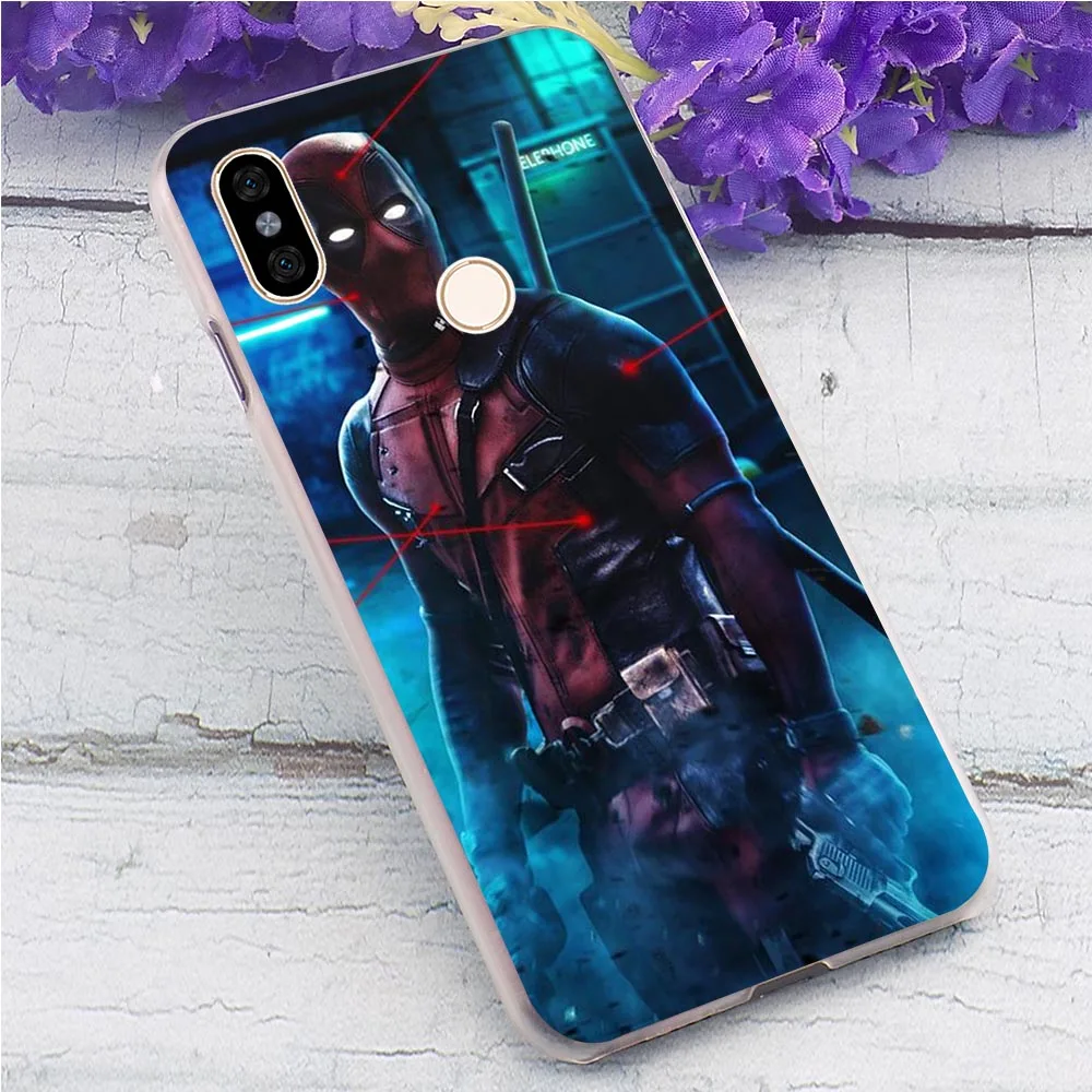 Чехол для телефона Xiaomi Mix 2S Deadpool Mi A1 A2 Lite 5X 6X 6 8 9 9se 9T Pro CC9E CC9 A3 Pocophone F1 | Мобильные