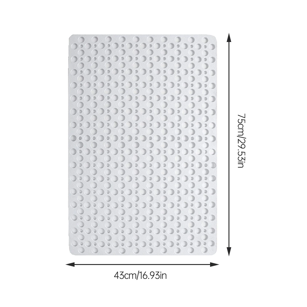 

Carpet Bathroom Mat Non Slip Shower Floor Mat Anti Mould Bathtub Mats With Suction Cups Safety System Kitchen Mat Anti-Slip