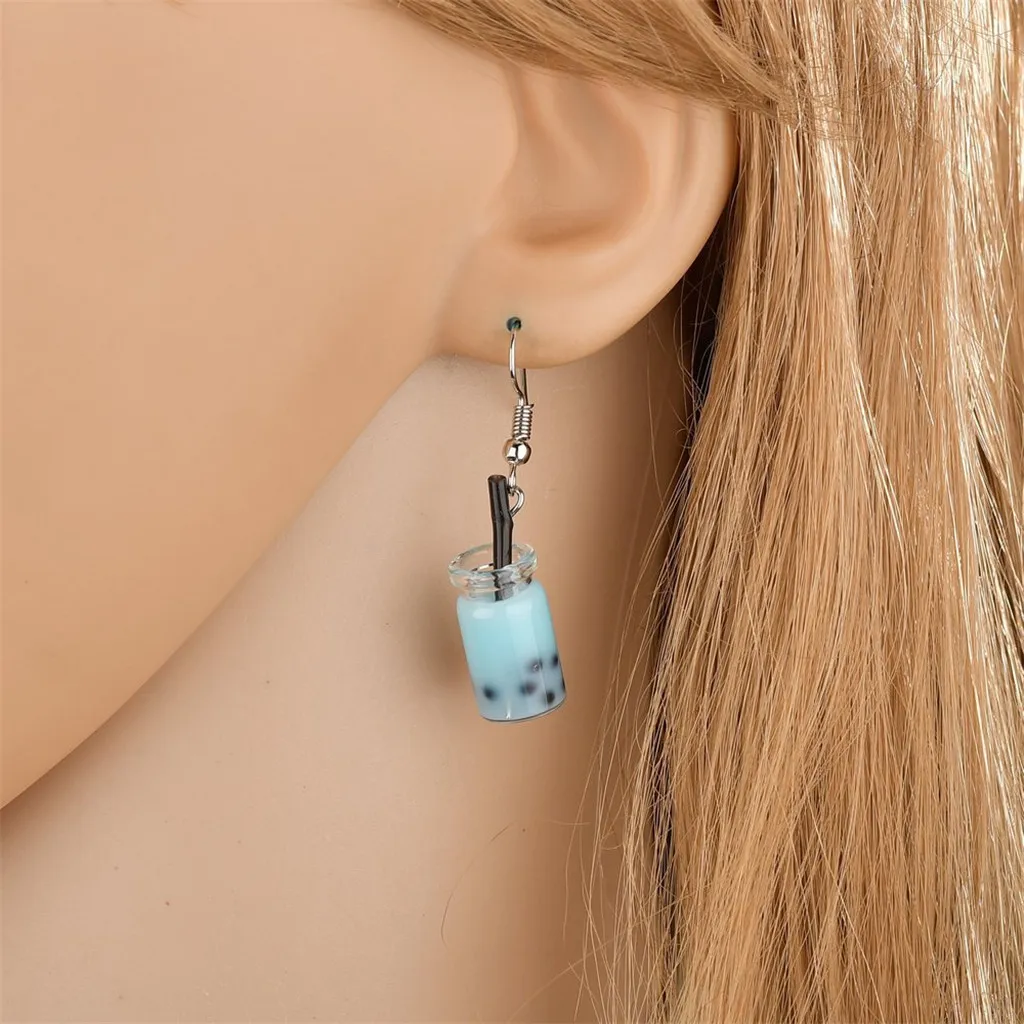 Висячие серьги в европейском стиле женские ювелирные украшения панк с