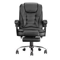 office swivel chair ergonomic executive game chair computer chair wfootrest high back adjustable heightangle blackcafeamber