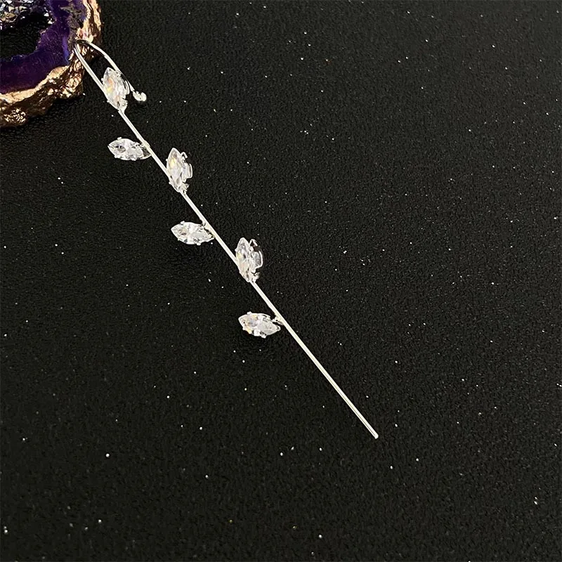 Серьги гвоздики женские в богемном стиле украшение для ушей на гусеничном ходу с