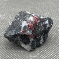 natural cinnabar stone original red stone healing reiki crystal 87
