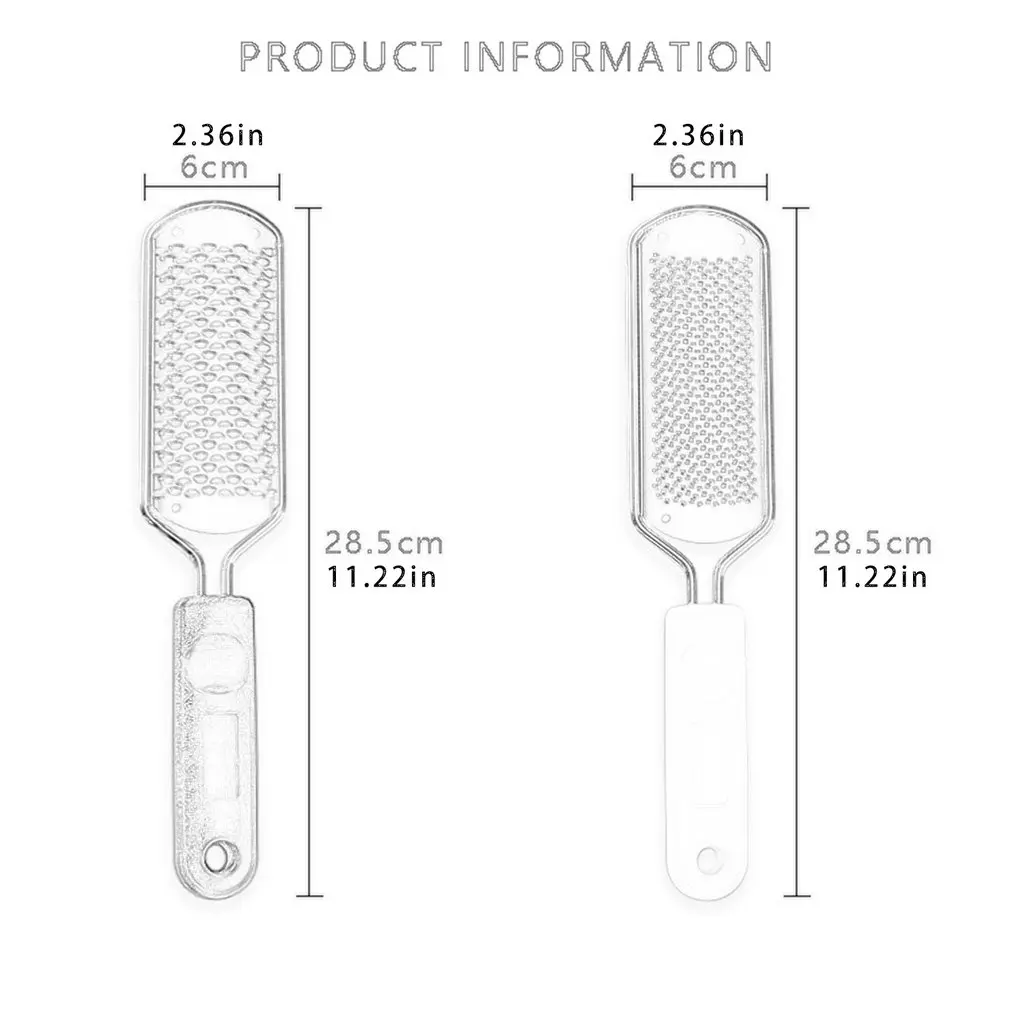 

Stainless Steel Foot Plate File Remove Dead Skin And Calluses Rub Foot Plate Foot Care And Pedicure Tool