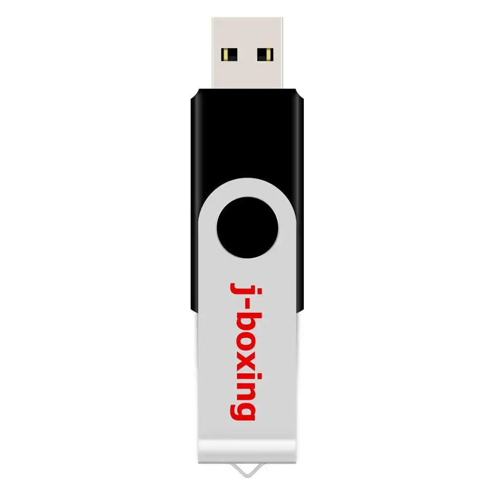 USB флеш-накопитель J-boxing металлическая вращающаяся флеш-карта небольшой емкости