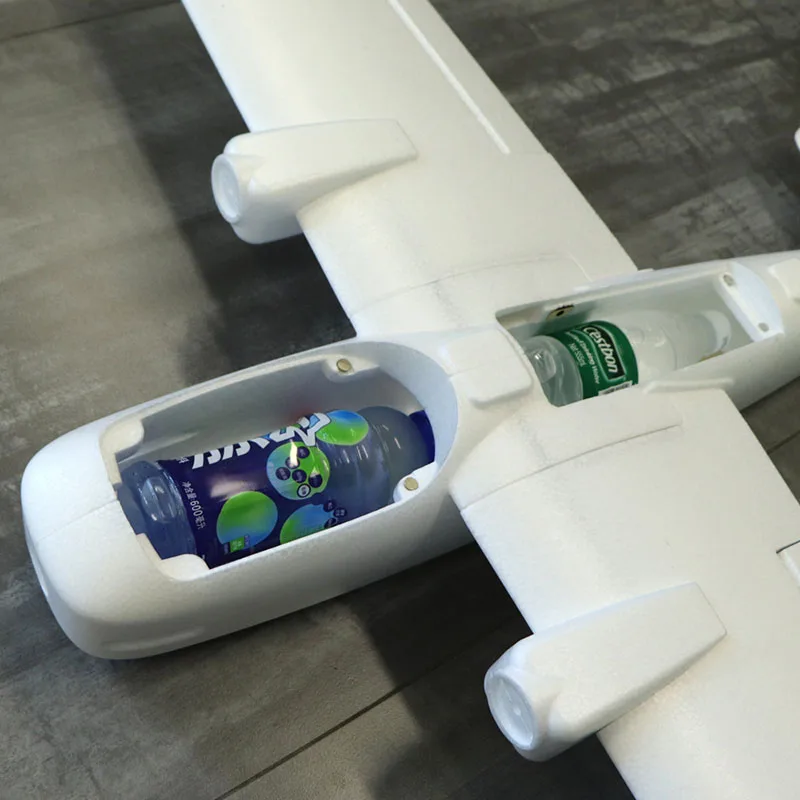 Летающие крыла из пенопласта DF Big White Shark Wingspan 1116 мм FPV двойной мотор БПЛА