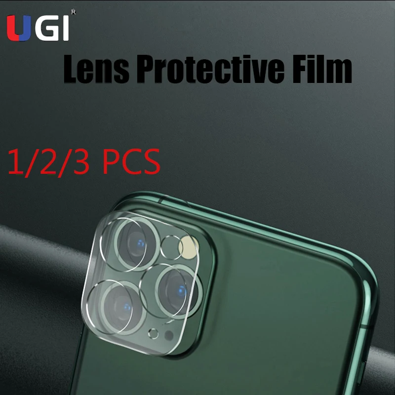 

UGI 1/2/3PCS Back Camera Protector Glass Full Cover Lens Film Tempered Glass On For iPhone 12 Mini Pro Max Protective Glass 2020
