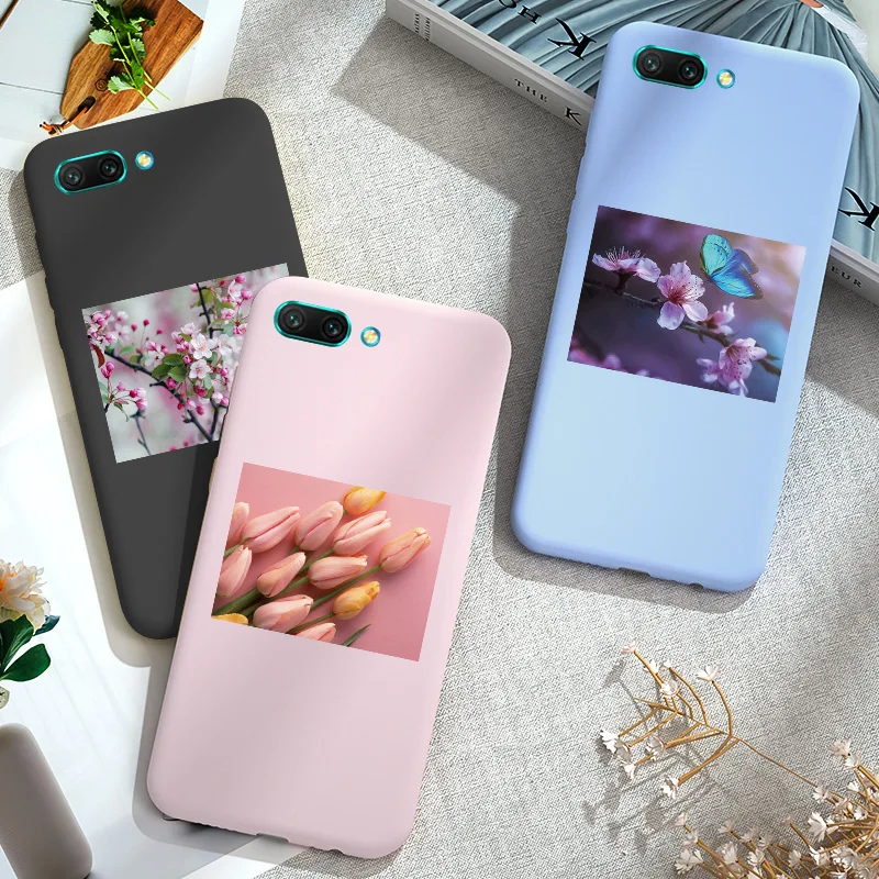 Мягкий чехол карамельного цвета из ТПУ для Honor 10 Lite телефона Huawei 8A 7A PRO 8C 8S 8 9X 20 pro