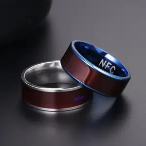 Smart NFC Ring Finger Ring For Android iPhone Pay Multifunction Ring
Finger Intelligent Wearable Device Accessories Phone unlock