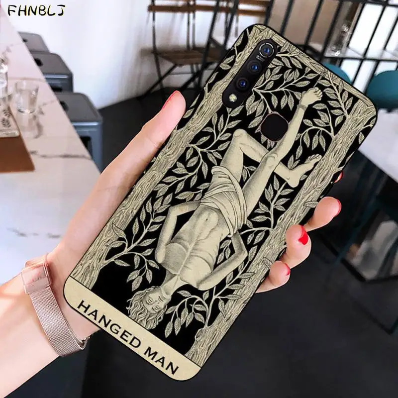 FHNBLJ Le Tarot Egyptien de Dusserre Art Black TPU Soft Phone Case Cover for huawei 7S 7 PRO 9 6 Y5 PRIME 2018 Y7 5 2019 | Мобильные