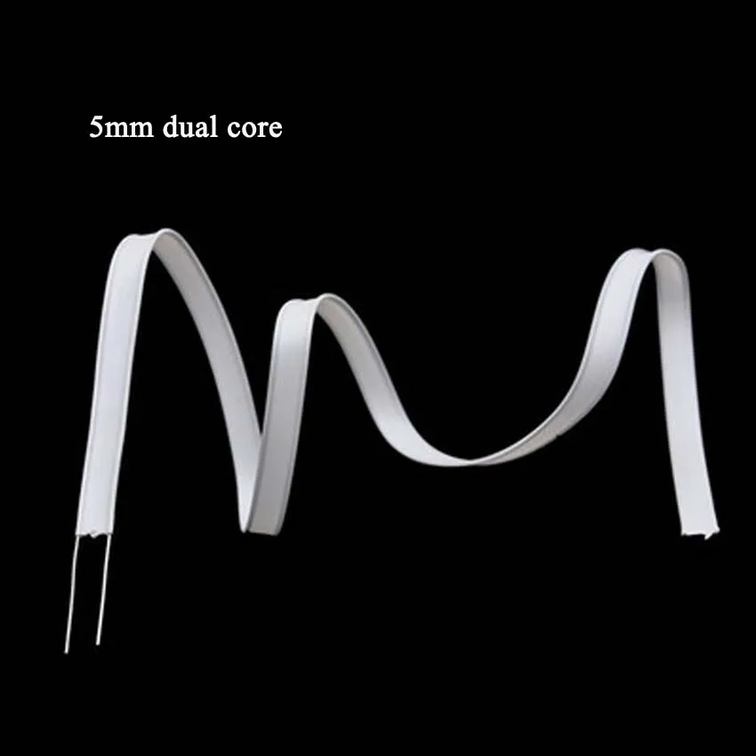 Зажим для носа 3 мм одножильный/5 из алюминия 100 шт.