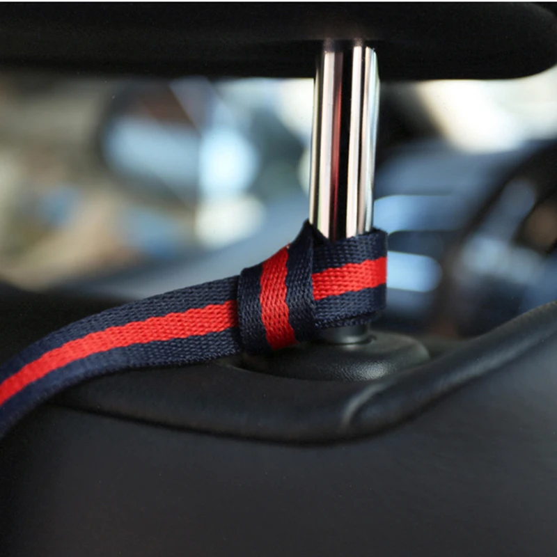 Автомобильный крючок на спинку сиденья вешалка для хранения держатель Tesla модель