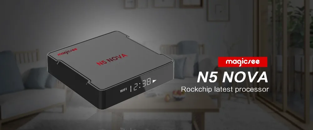 Magicsee N5 NOVA 4 Гб 64 Гб RK3318 четырехъядерный Android 9,0 Tv Box 2,4G 5G Wifi BT4.0 смарт-приставка 4K H.264 N5 MAX медиаплеер