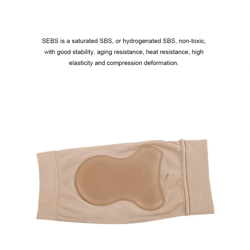 Амортизирующие Защитные носки на каблуке спортивные с поддержкой пятки