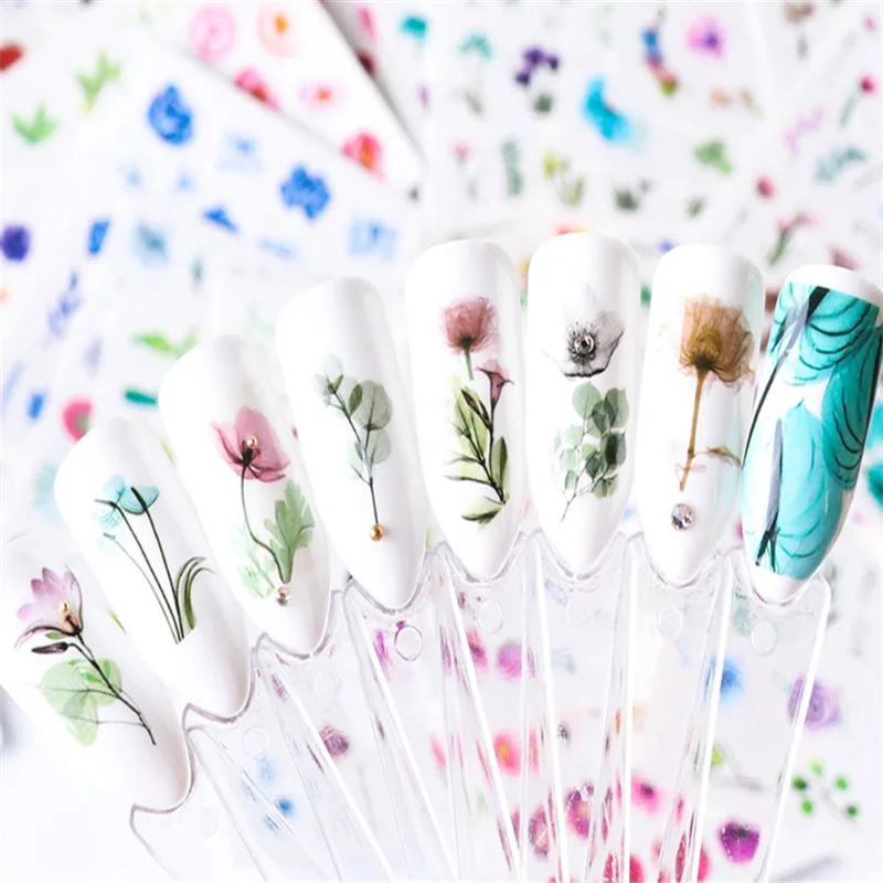 Наклейки для ногтей 5 цветов|Стикеры и наклейки| |