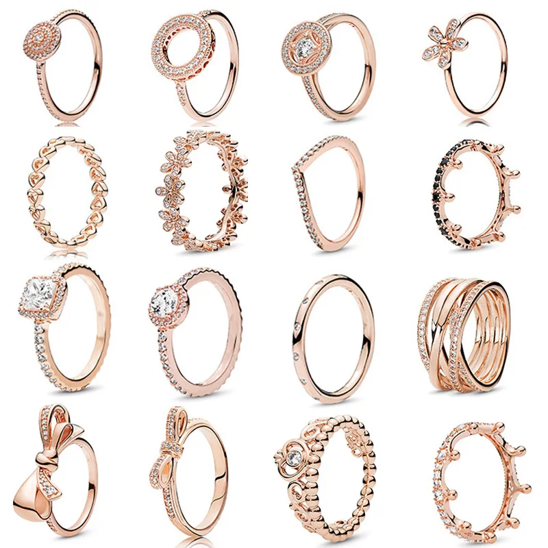 48 стилей кольцо с кубическим цирконием свадебные ювелирные изделия Женское