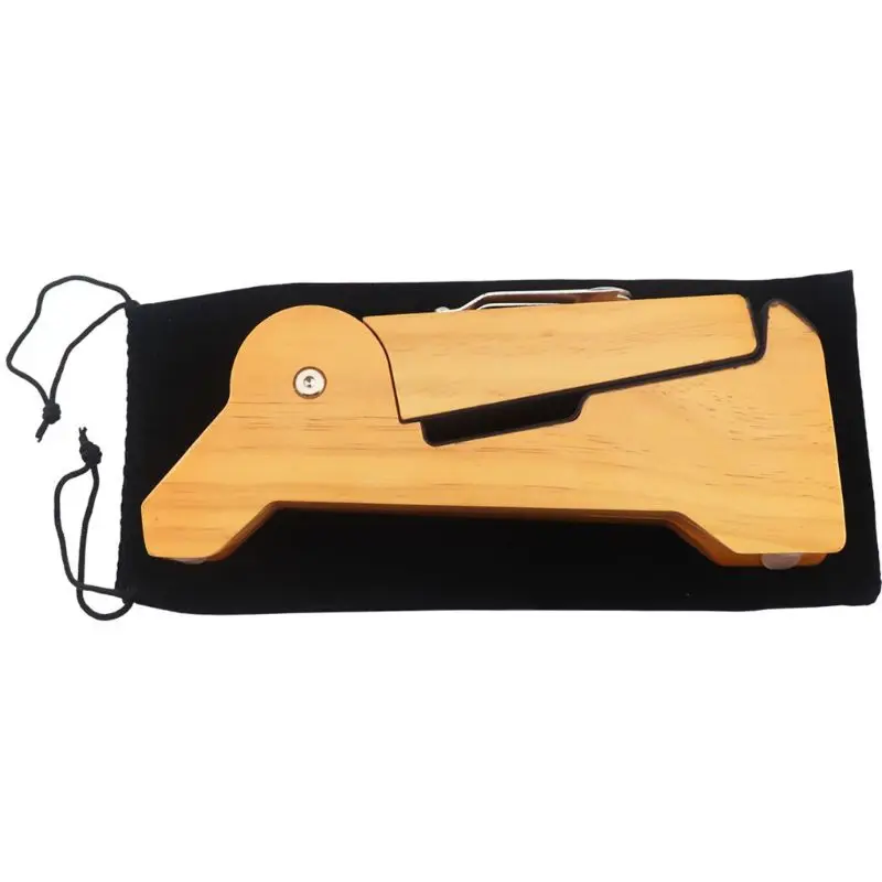 

Solid Wood Foldable Guitar Stand Holder Universal Bracket for Electric Acoustic Guitar Folk Ukulele Bass