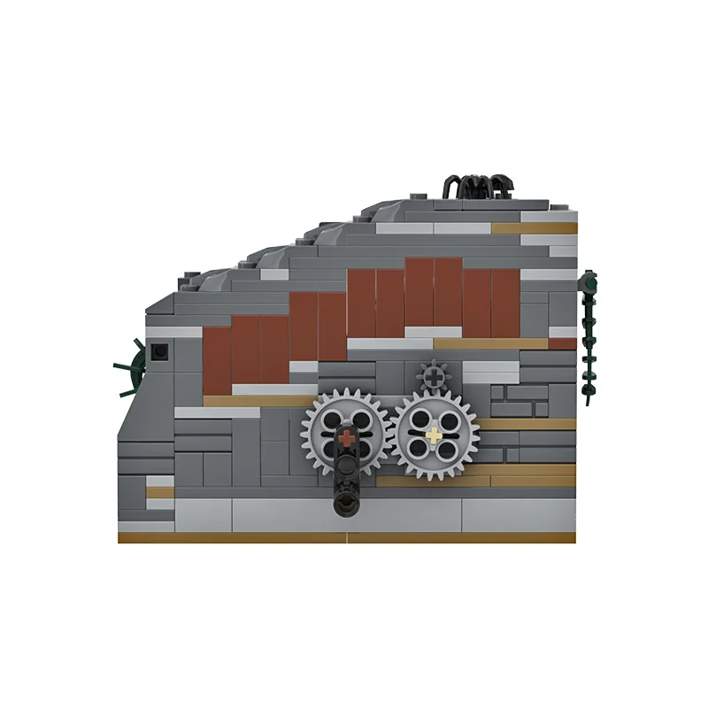 Набор строительных блоков MOC из известного американского фильма мистический