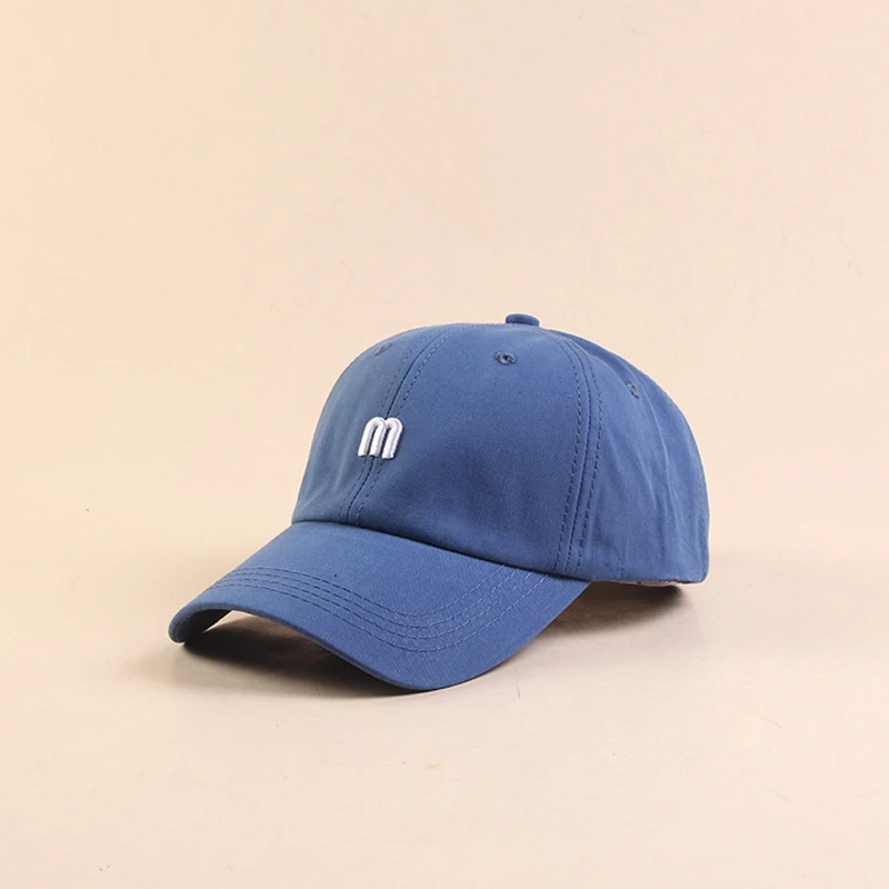 Твердые Цвет летняя шляпа от солнца для мужчин/Женская украшенная обувь Бейсбол