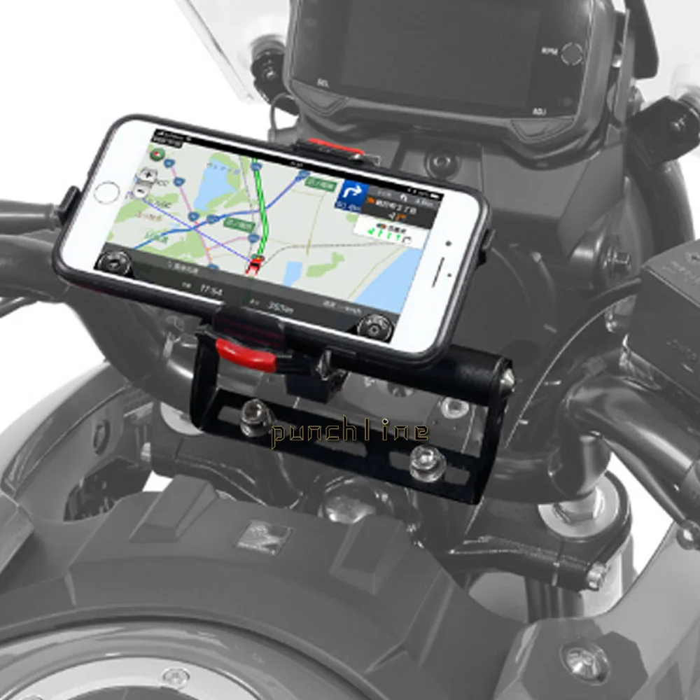 Кронштейн для мобильного телефона с GPS пластиной подходит SUZUKI SV650S DL 650 1000 SV GSR 600 700