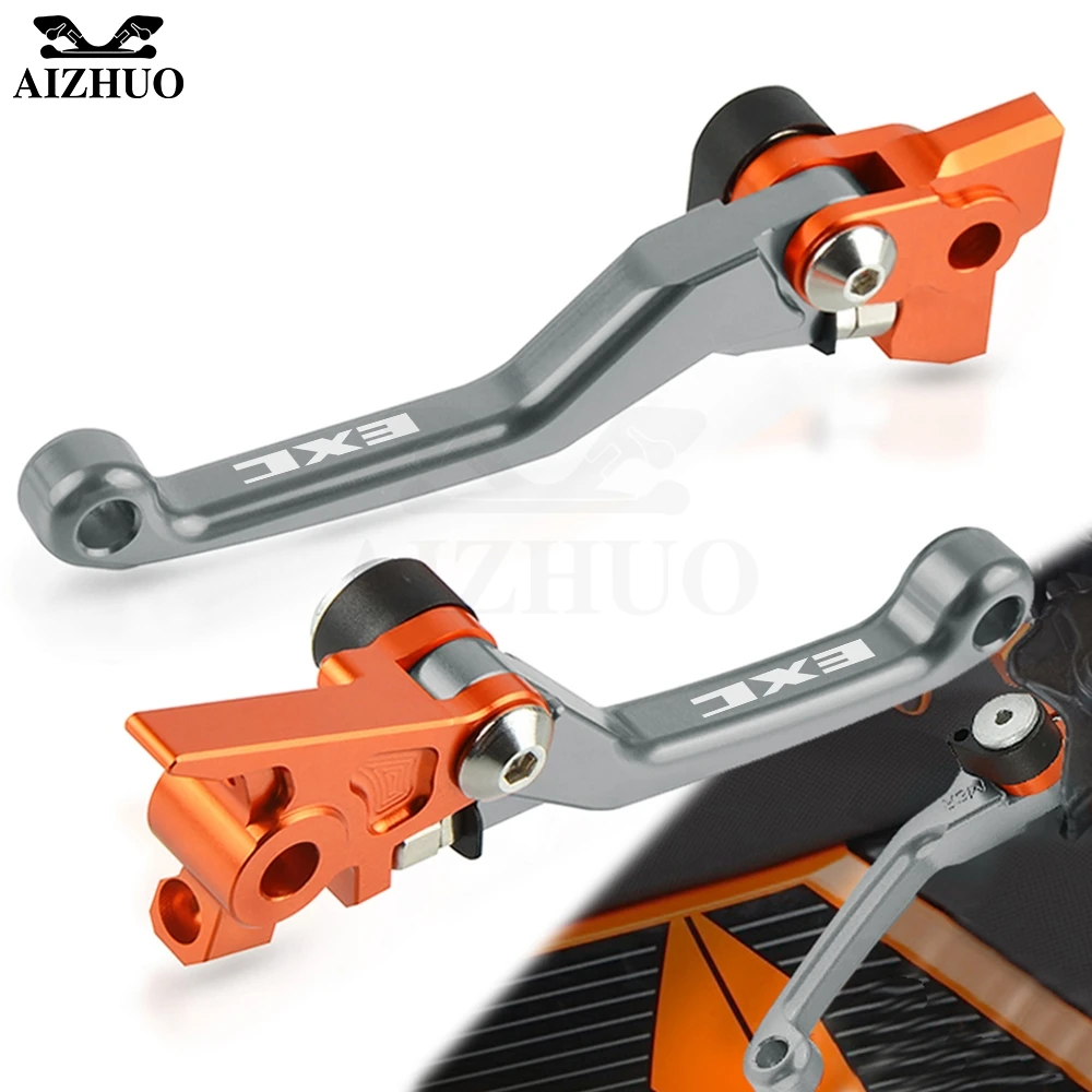 

Motocross EXC-300 400 450 500 530 Pivot Brake Clutch Levers DirtBike 2018 Motorcycle CNC FOR EXC 125 200 250 Dirt Pit Bike