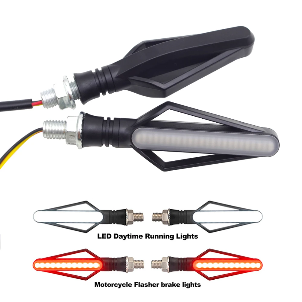 Сигналы поворота для мотоцикла светодиодный фонарь мигающий индикатор gsf 650 ducati