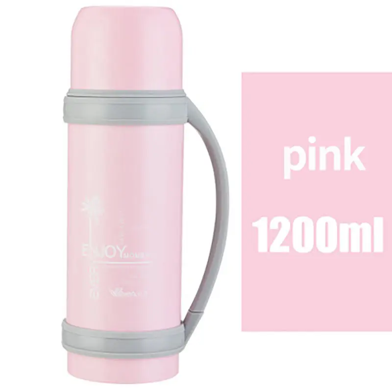 

Olerd 1200ml Large Capacity 304 Stainless Steel Vacuum Flasks Thermoses Cup Outdoor Travel Sport Mug Large Capacity Vacuum Cup