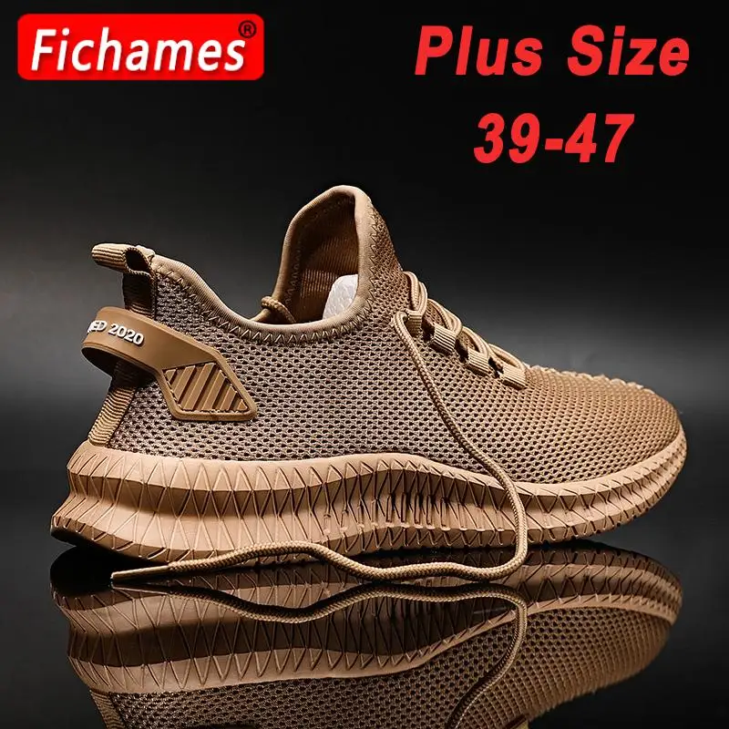 

New Mesh Men Sneakers Casual Shoes Outdoor Fashion Lightweight Comfortable Breathable Walking Sneakers Lac-Up Men Shoes