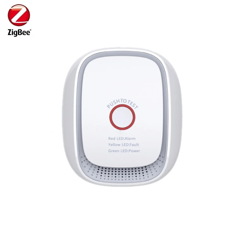 Heiman Security Protection  Zigbee3.0 Gateway Hub With Smoke Sensor /Gas Detector and Smart Siren Control By Smart Phone App enlarge