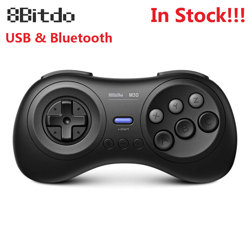 8bitdo M30 Bluetooth геймпад для sega бытие Мега Драйв Стиль для nintendo переключатель PC MAC паровой смартфон беспроводной игровой контроль