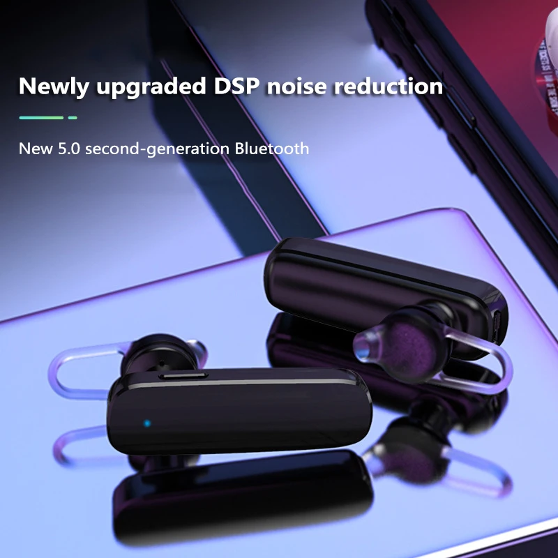 Беспроводные Bluetooth наушники бизнес гарнитура автомобильный наушник Hands Free с