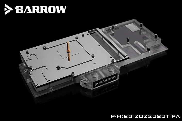 Блок для воды Barrow с полным покрытием GPU ZOTAC GAMING GeForce RTX 2080 Ti AMP Extreme Core VGA block 5V 3PIN LRC2.0