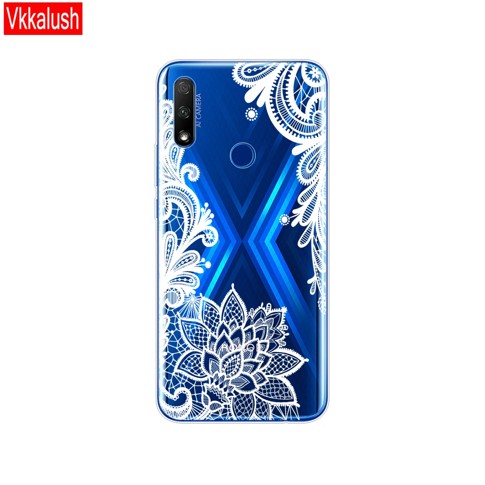 80380 Для Honor 9X Global чехол Honor 9X Premium чехол Силиконовый ТПУ мягкий чехол для телефона для huawei Honor 9X Premium STK-LX1 бампер - Цвет: 80380