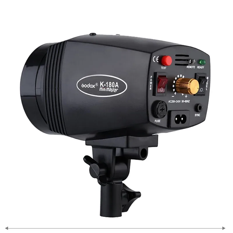 Студийный мини-стробоскосветильник Godox K180A 180 Вт 45GN с функцией предварительной